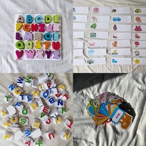 Learning alphabet word toys bundle